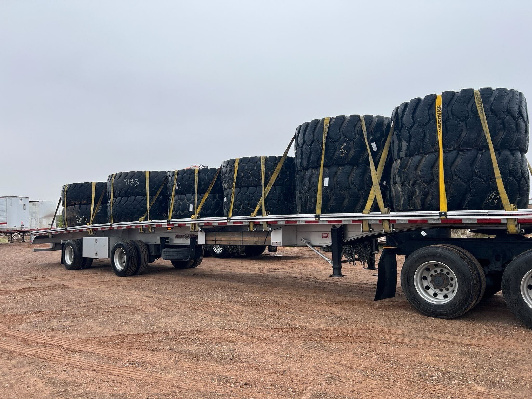 Tires — Secured Flatbed